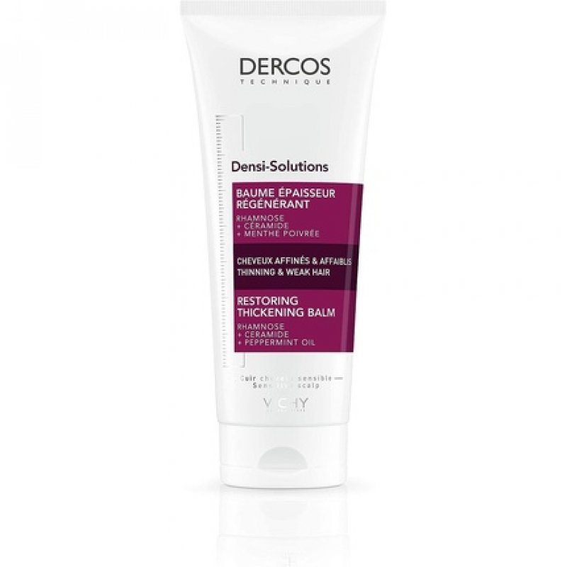 VICHY Dercos Densi-Solutions Restoring Thickening Balm Conditioner for Dull and Weak Hair 150ml