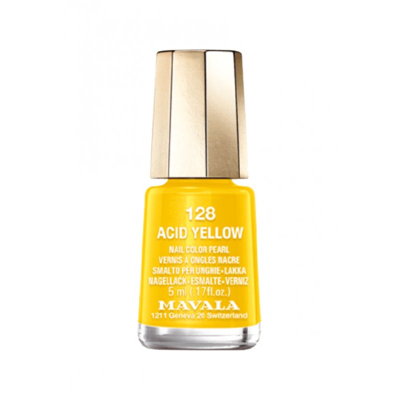 MAVALA Nail Polish Tone 128 Yellow 5ml