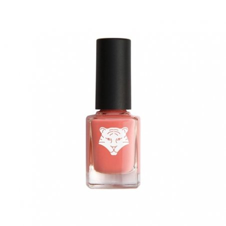 ALL TIGERS Vegan and Natural Nail Polish - Color: Pink 193 Take Your Chance - Long Lasting Glossy Formula