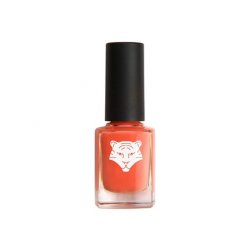 ALL TIGERS Vegan and Natural Nail Polish Seize The Moment Coral-Orange 195 - Glossy and Long-Lasting