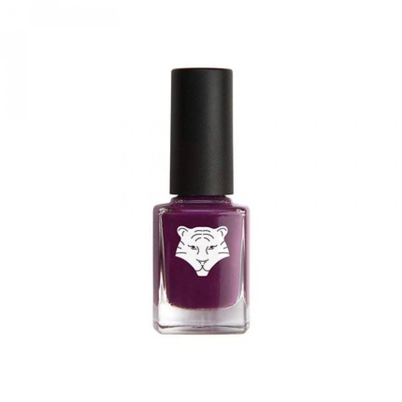ALL TIGERS Vegan and Natural Nail Polish - Color: Violet 299 Walk The Talk - Long Lasting Glossy Finish