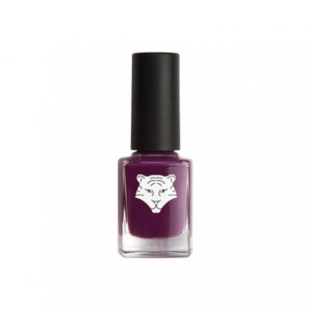 ALL TIGERS Vegan and Natural Nail Polish - Color: Violet 299 Walk The Talk - Long Lasting Glossy Finish