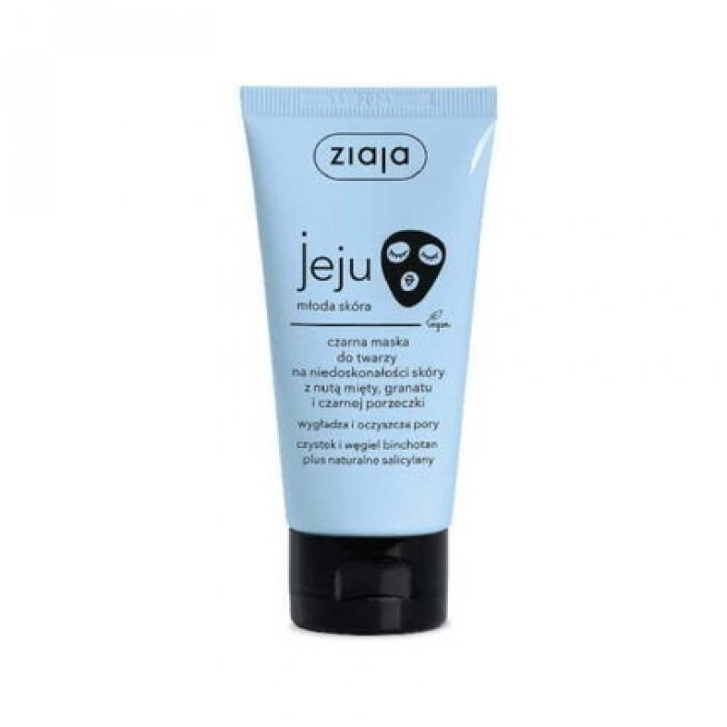 Ziaja Jeju Black Face Mask for Skin Imperfections 50ml
