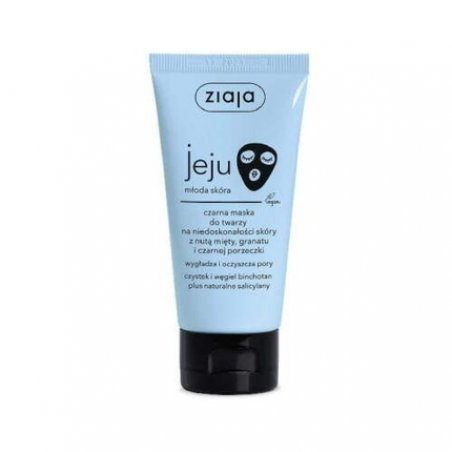 Ziaja Jeju Black Face Mask for Skin Imperfections 50ml