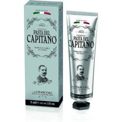 Pasta del Capitano 1905 Kapitän Toothpaste with Activated Charcoal 75ml 500g