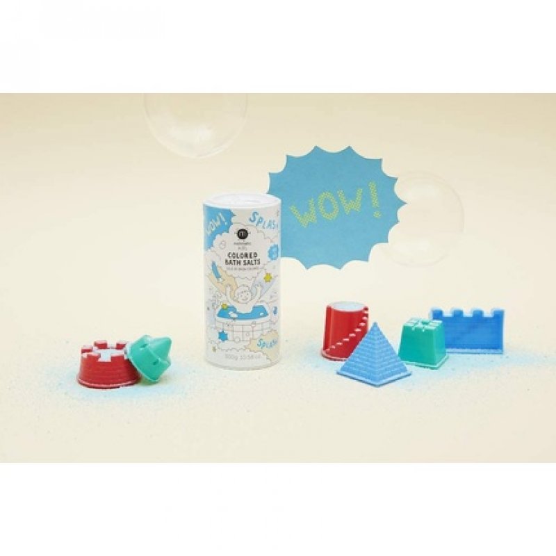 Nailmatic Kids Foaming Bath Salts Blue