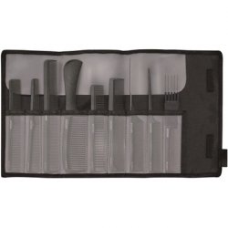 Jaguar A-Line Hair Comb Set 9 Pieces Carbon 0.19kg