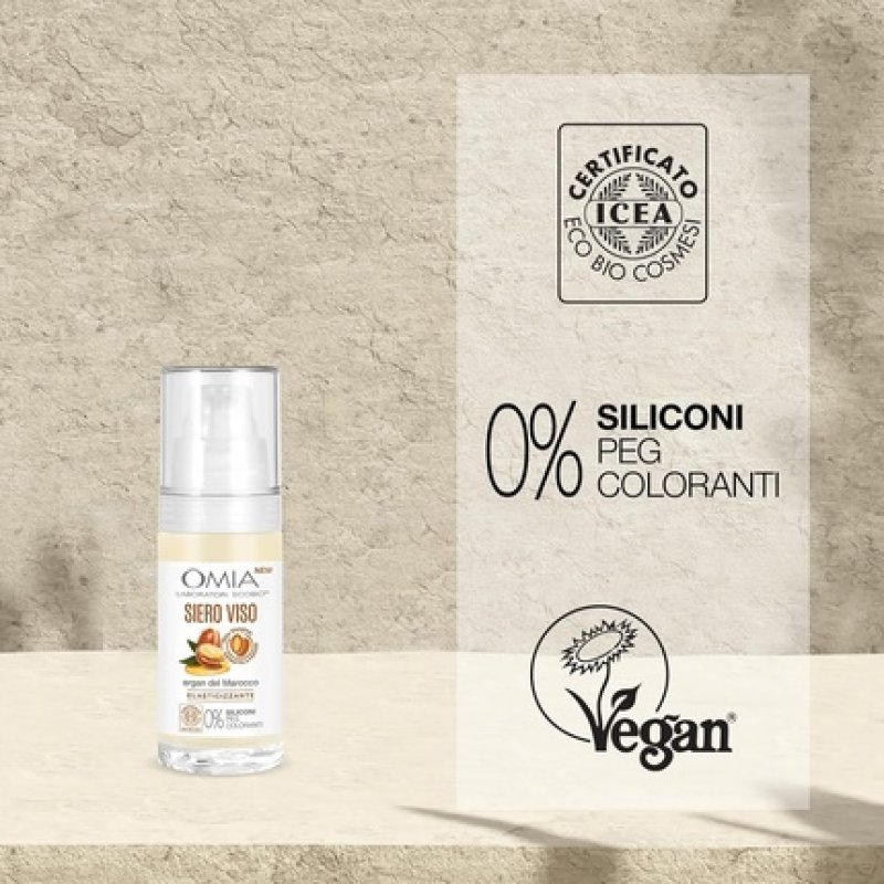 Omia Moisturizing Face Serum with Moroccan Argan - 30ml