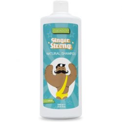 Ginger Strong Care Shampoo Hair Stimulant Anti-Dandruff Antioxidant with Panthenol All Hair Types 1L