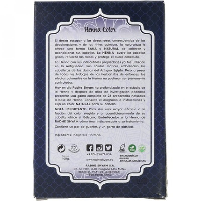 Spiritual Sky Indigo Henna Powder 100g