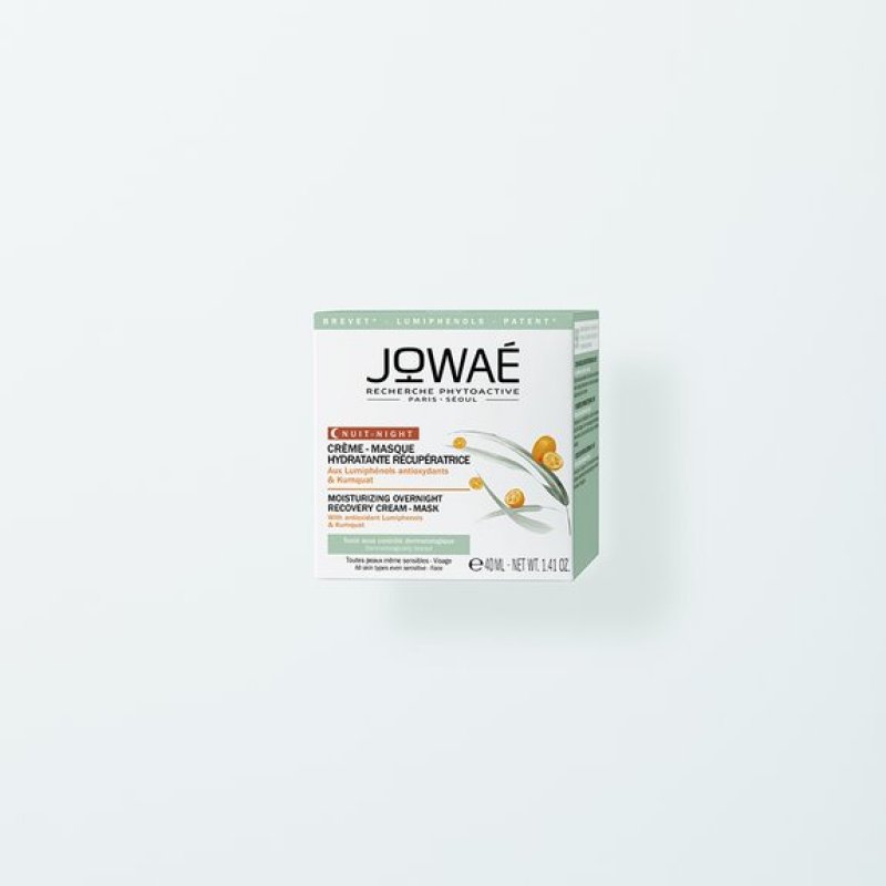 Jowaé Moisturizing Regenerating Night Face Cream-Mask 40ml