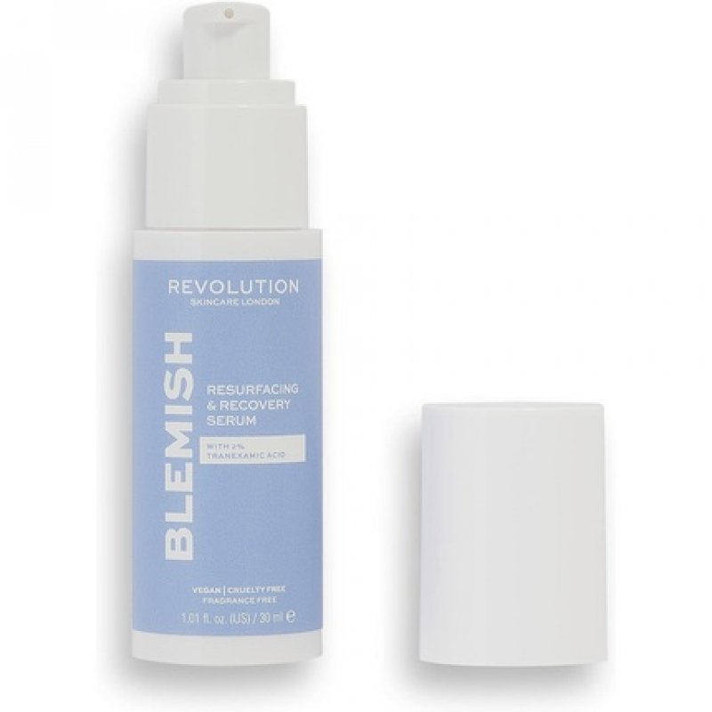 Revolution Skincare London Blemish Resurfacing & Recovery 2% Tranexamic Acid Serum Clear