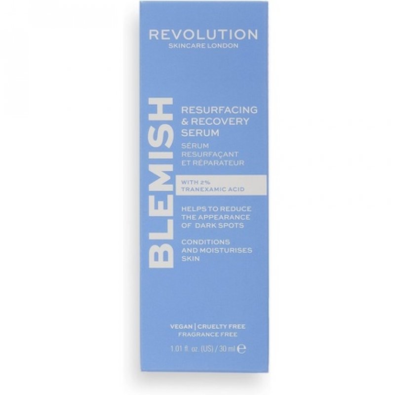 Revolution Skincare London Blemish Resurfacing & Recovery 2% Tranexamic Acid Serum Clear