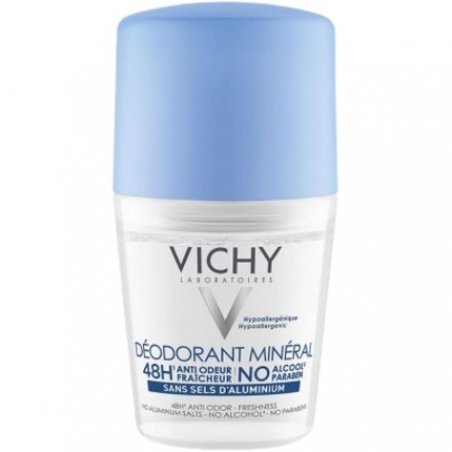 Vichy Mineral Deodorant 48H Optimal Tolerance Roll-On 50ml