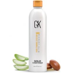 GK HAIR Global Keratin Gold Conditioner 8.5 Fl Oz/250ml Hair Moisturizing Shine and Protection With Argan Oil Shea
