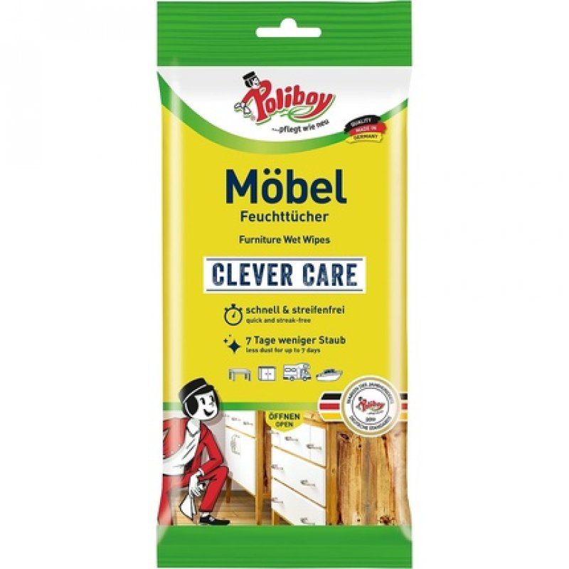Poliboy Dust Meister Furniture Wipes Pack of 24