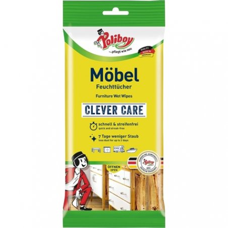 Poliboy Dust Meister Furniture Wipes Pack of 24