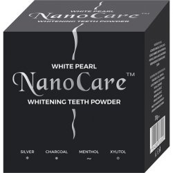 White Pearl Teeth Whitening Powder Activated Charcoal for Sensitive Teeth 30g