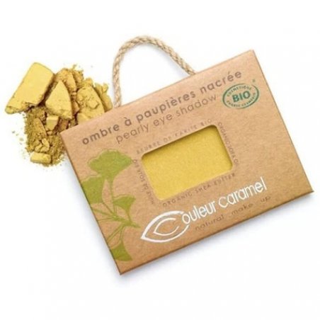 Couleur Caramel Organic & Vegan Eyeshadow Refill (109-Gold Leaf)