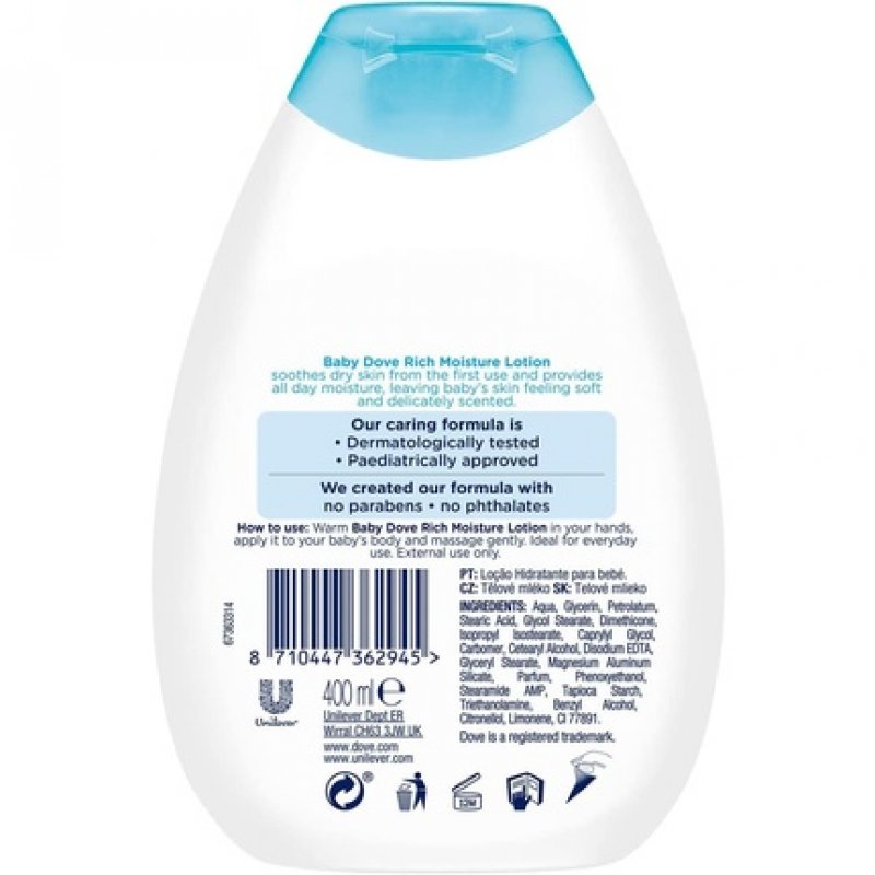 Baby Dove Rich Moisture Lotion 400ml