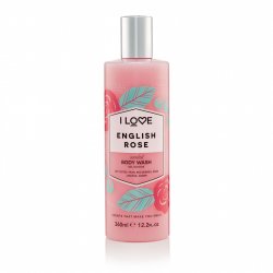 I Love Signature English Rose Rich & Creamy Body Wash with Natural Fruit Extracts 360ml