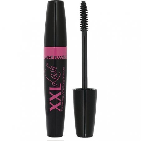 Wet n Wild XXL Lash Mascara Thickening and Amplifying with Fat Brush and Nourishing Formula with Natural Wax and