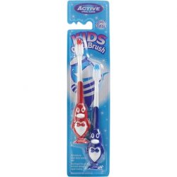 Beauty Formulas Active Oral Care Kids Penguin Quick Brush 2-Pieces - Assorted