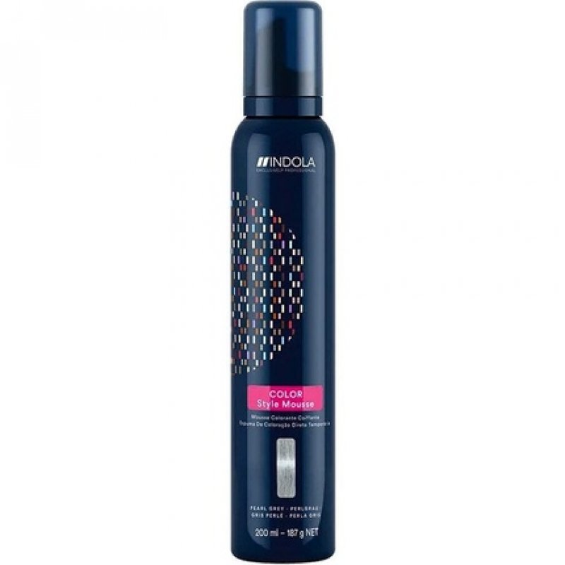 Indola Color Style Mousse Pearl Grey 200ml