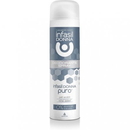Infasil Pure Deodorant Spray for Women with Sensitive Skin 150ml