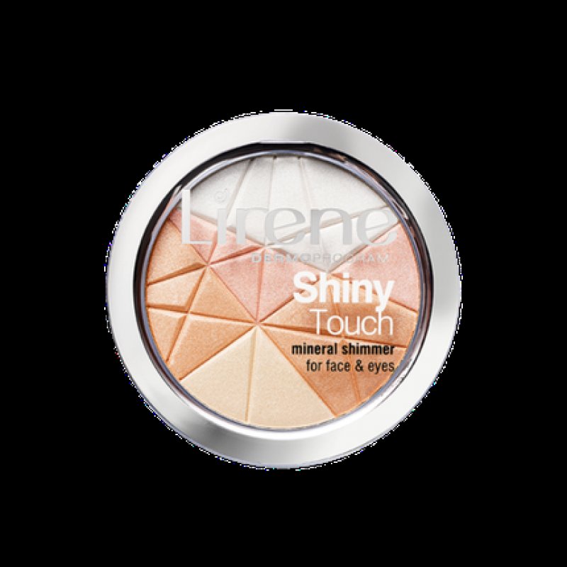 Lirene Shiny Touch Mineral Shimmer Compact Powder for Face and Eyes 9g