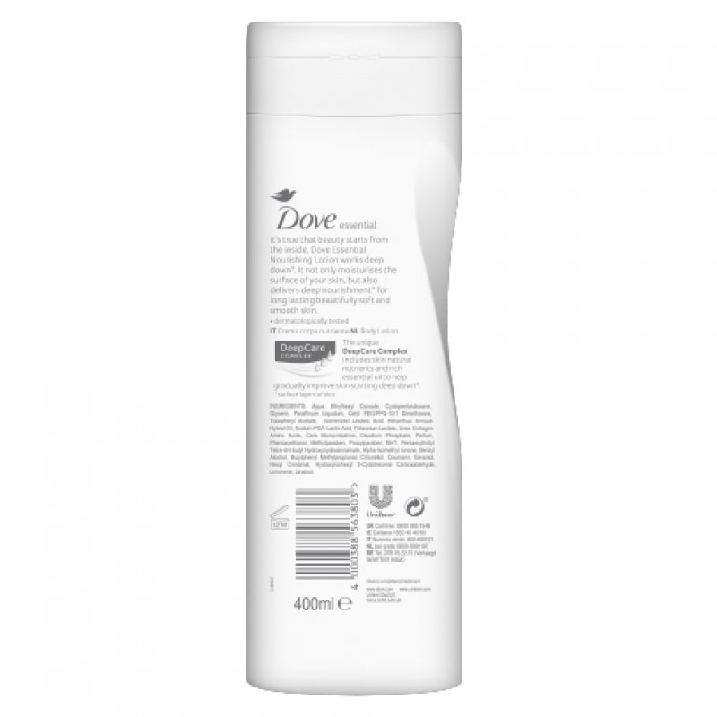 Dove Essential Nourishment 400 ml Lotion Femmes