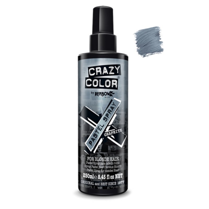 CRAZY COLOR Pastel Spray Graphite Grey 250 ml