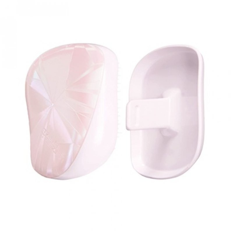 Tangle Teezer Compact Styler Detangling Brush Smashed Pink Holo