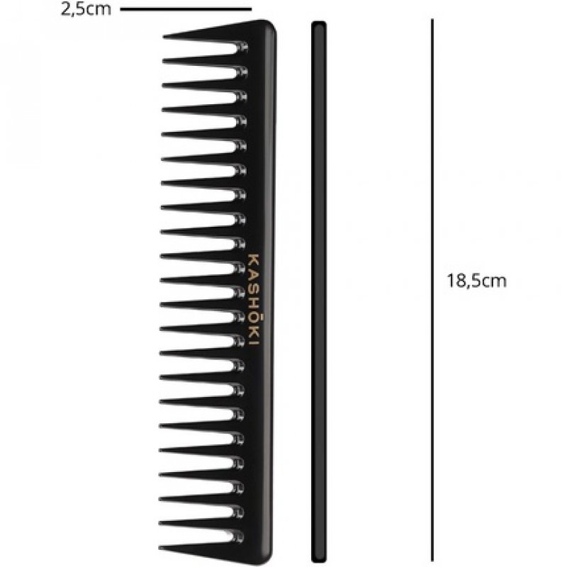 T4B KASHOKI Professional Comb for Thick and Curly Hair