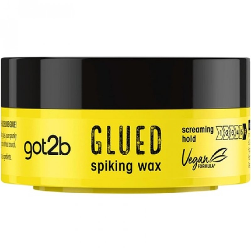 Schwarzkopf got2b Glued Spiking Glue Hair Wax Strong Hold for Up to 72 Hours 75ml Unscented