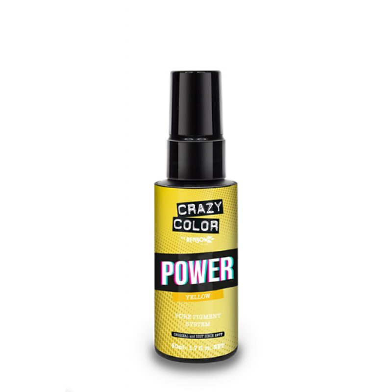 CRAZY COLOR Power Pigment Yellow 50ml