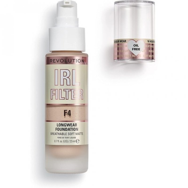 Makeup Revolution IRL Filter Longwear Foundation F4 23ml