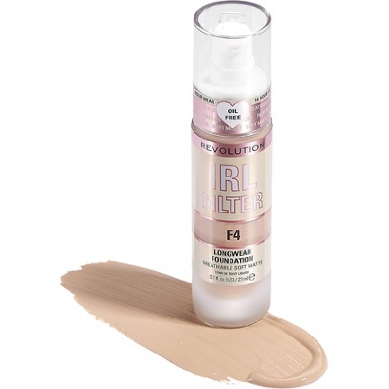Makeup Revolution IRL Filter Longwear Foundation F4 23ml