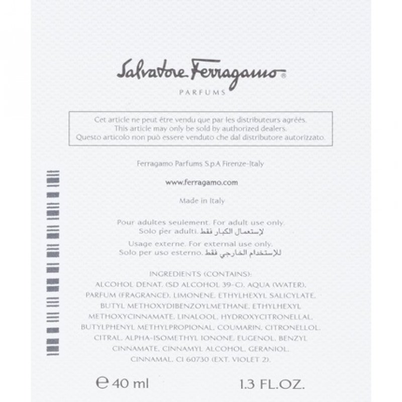 Salvatore Ferragamo Attimo Pour Homme Eau De Toilette Spray 40ml