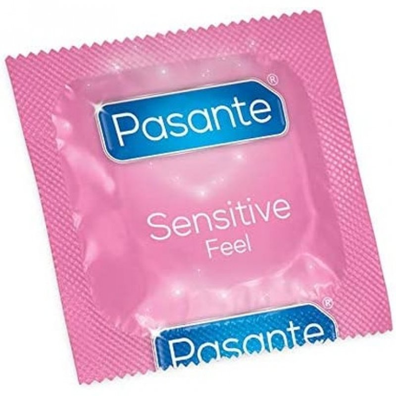 Pasante Sensitive Condoms Pack of 144 - Latex - 144 Count