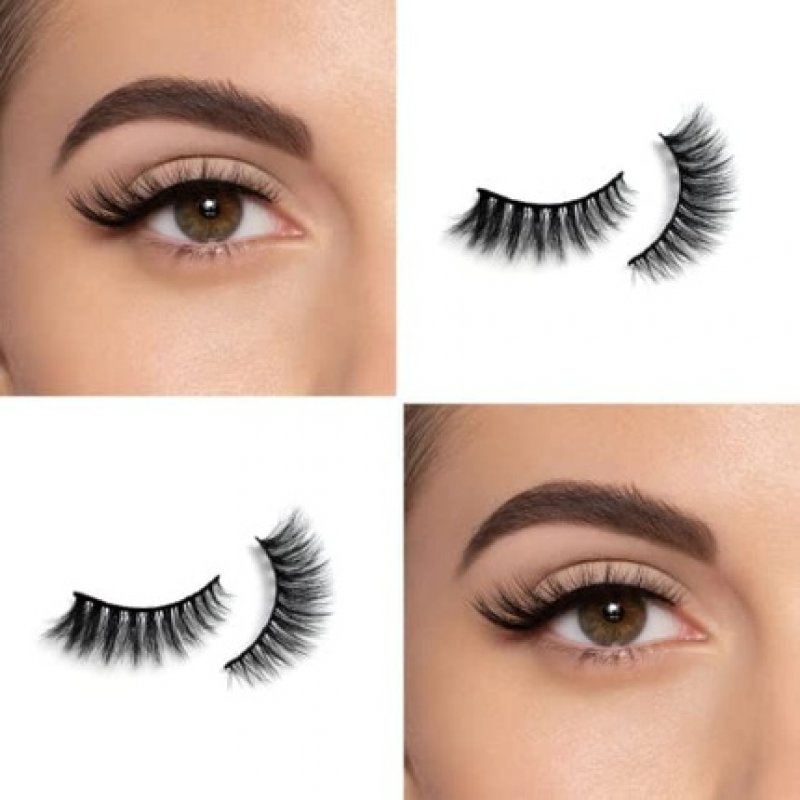 Melody Lashes Natural Eyelashes Premium Quality Half Lashes Soft Cotton Band Reusable Vegan Natural Cat Eye Lashes for