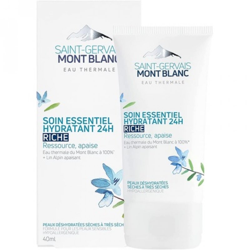 SAINT-GERVAIS MONT BLANC Soin Essentiel Hydratant Riche 24h 40ml