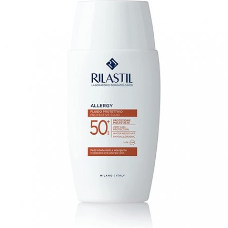 Rilastil Allergy Sun Protection for Allergy Sufferers with Sun Intolerant Skin Water Resistant SPF50 50ml