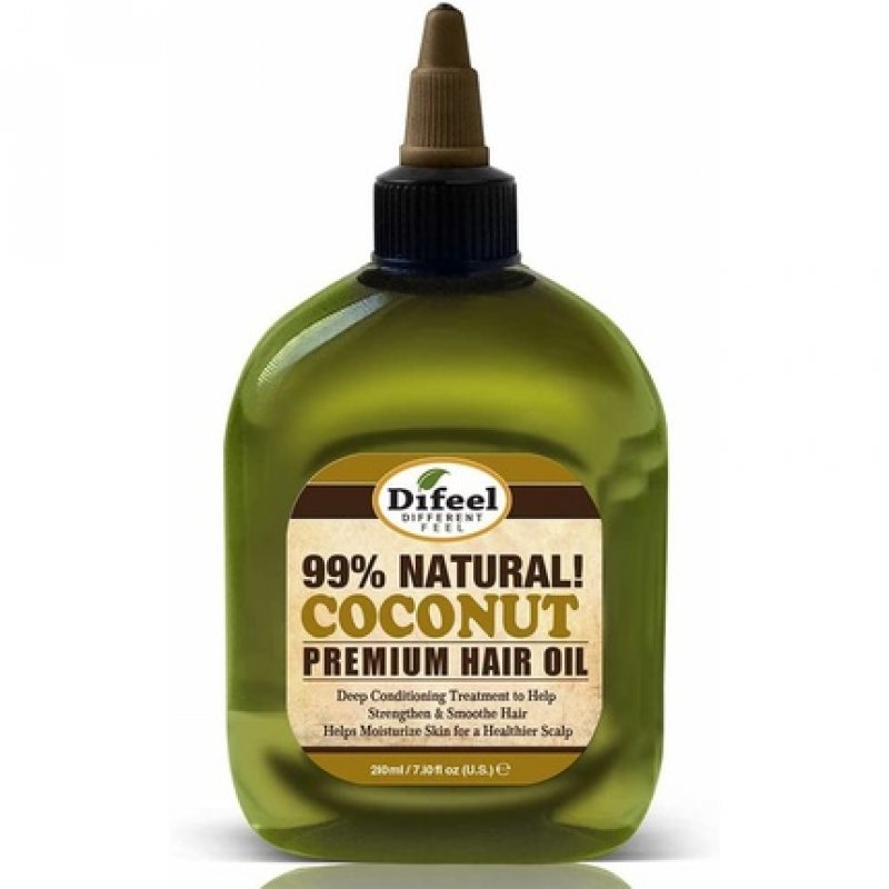 Difeel Premium 99% Natural Deep Conditioning Coconut Hair Oil 235ml