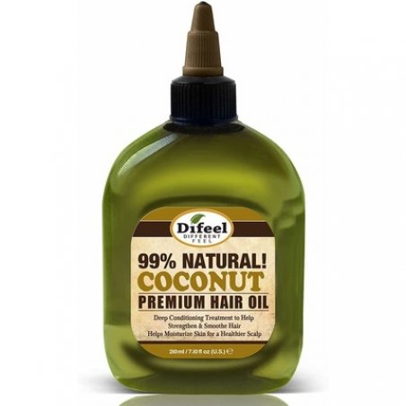 Difeel Premium 99% Natural Deep Conditioning Coconut Hair Oil 235ml