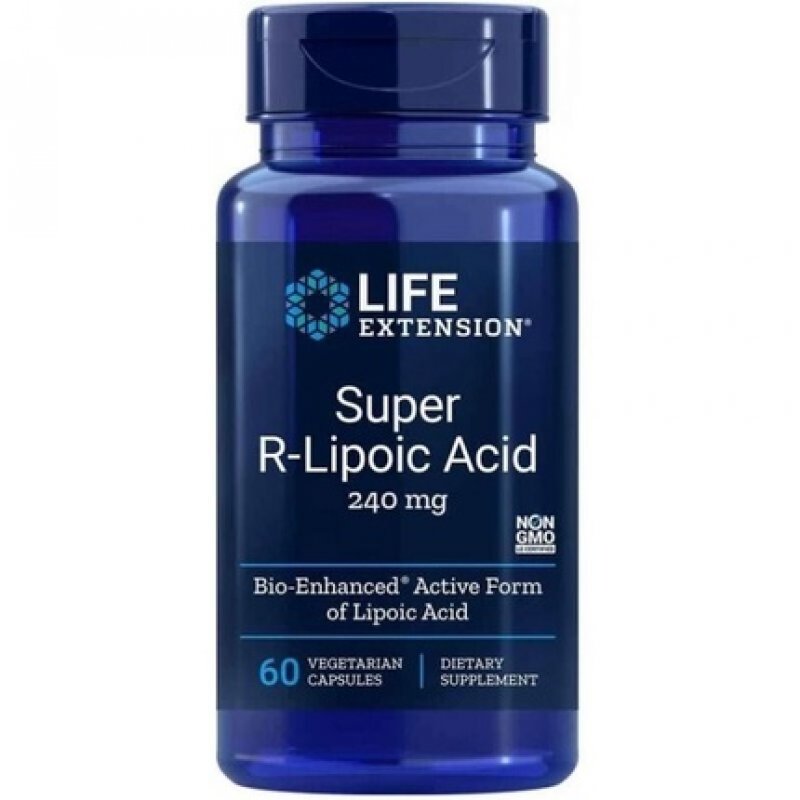 Life Extension R-Alpha-Lipoic Acid (Na-RALA) 60 Capsules