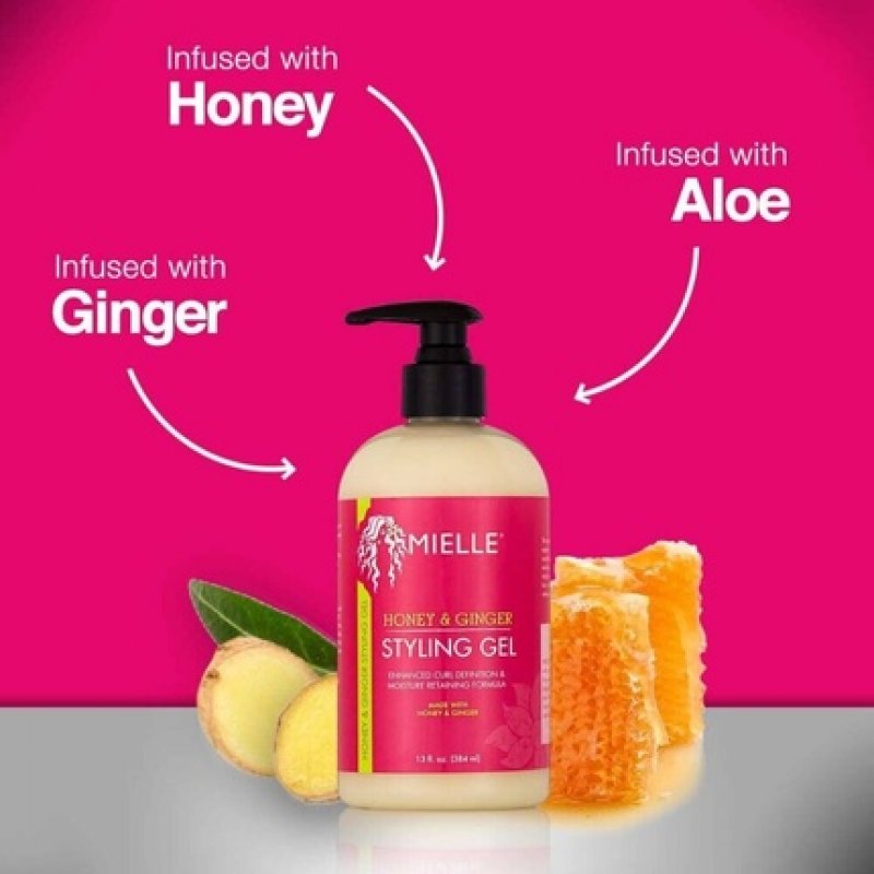 Mielle Organics Honey and Ginger Styling Gel 13oz