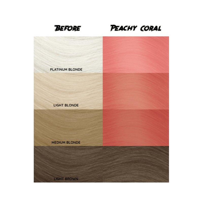 Crazy Color Hair Tint Number 70 Peachy Coral 100ml