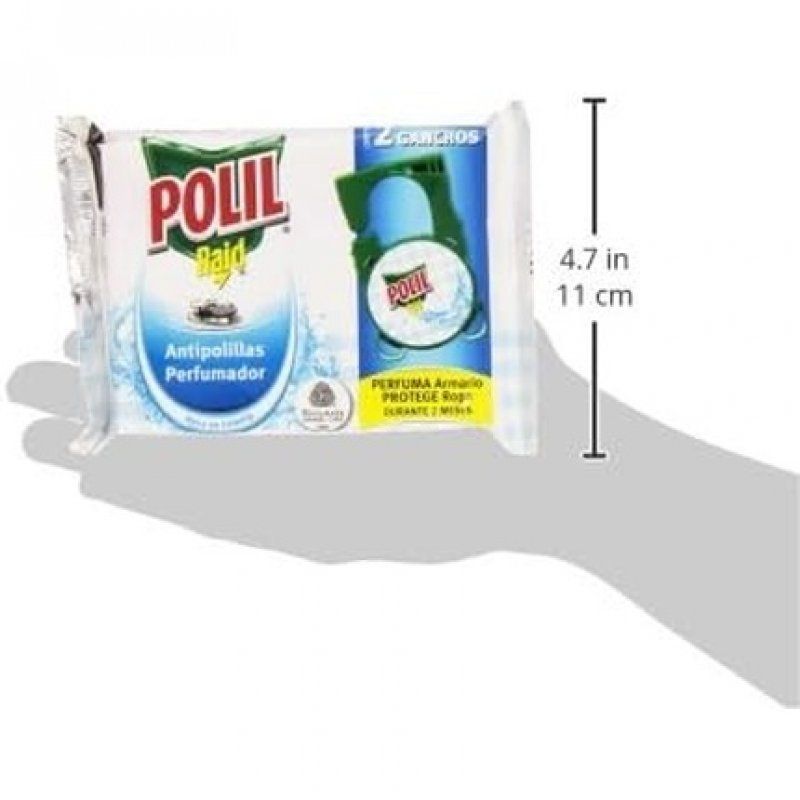 Raid Polil Anti-Moth Hangers With Lavender Perfume, 2 Hooks