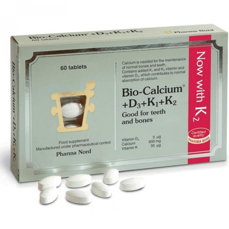 Pharma Nord Bio Calcium D3 K 60 Tablets